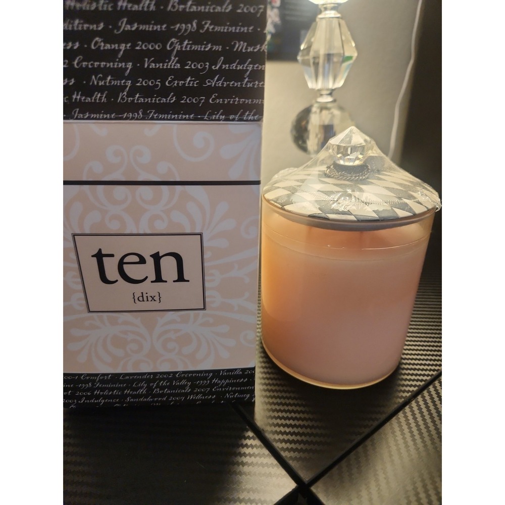 New Gold Canyon Candle "TEN" 16 oz  Rare OOP